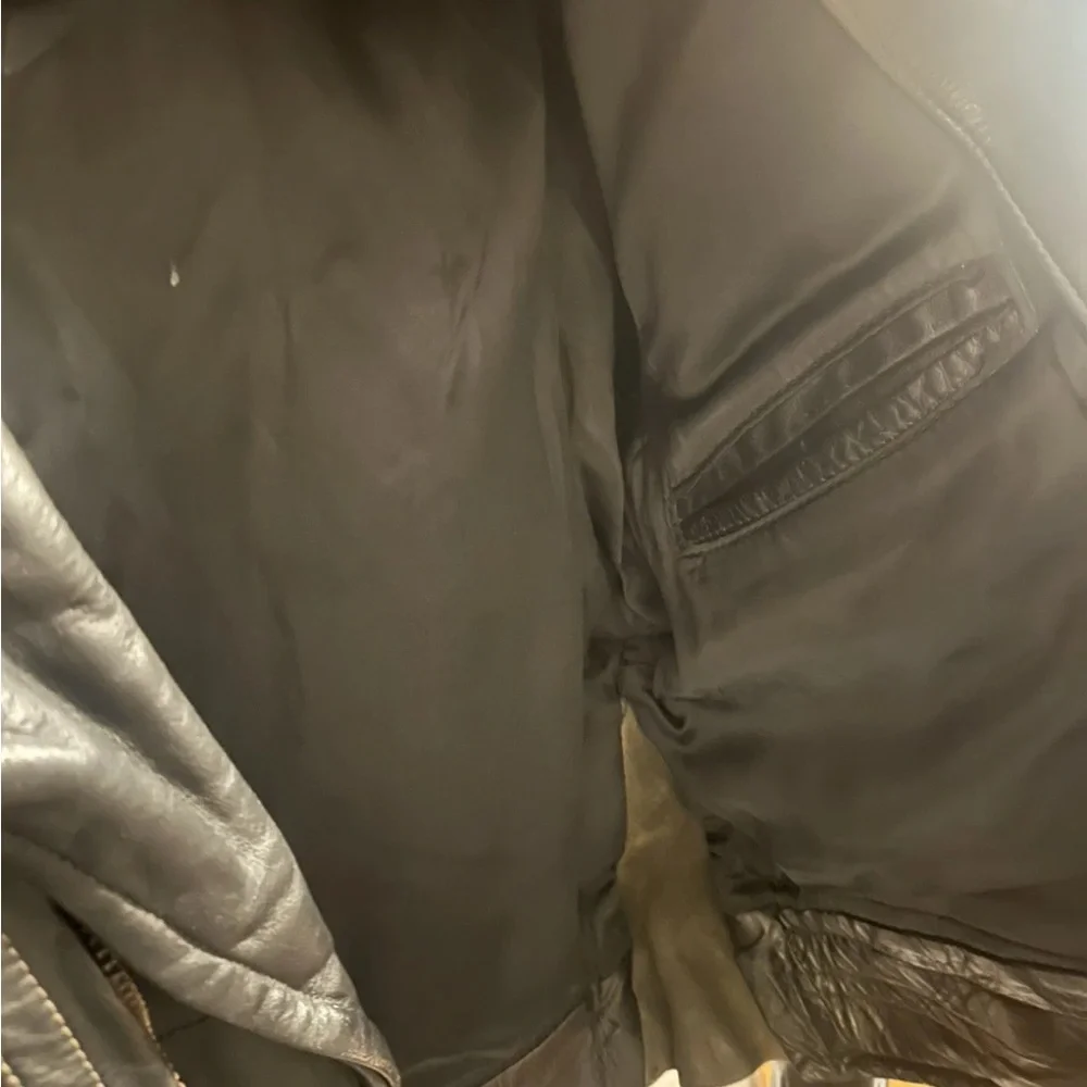 Vintage (1950s) CHP Horsehide Leather Jacket - Picture 4 of 5